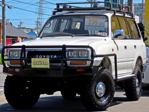 ランクル８０４ｘ４　ＡＲＢ　角目四灯　リフトアップ