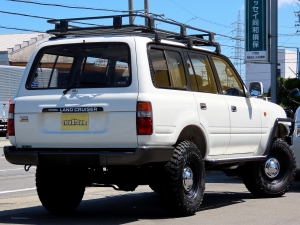 ランクル８０４ｘ４　ＡＲＢ　角目四灯　リフトアップ