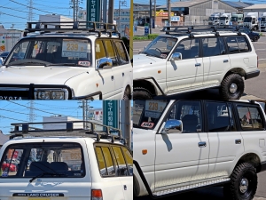 ランクル８０４ｘ４　ＡＲＢ　角目四灯　リフトアップ