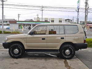 ランクルプラドクラシックコンプリート　丸目換装　ベージュ