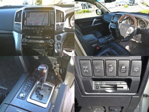 ランクル２００ＺＸ　ライノラック　ブラックレザー　マルチ