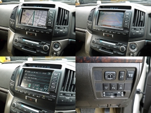 ランクル２００パールホワイト　ベージュレザー　ＡＸ－Ｇ