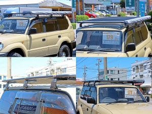ランクルプラド丸目　ベージュ　９５プラド　クラシック