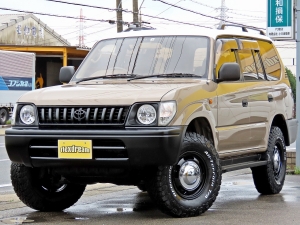ランクルプラドベージュ　後期モデル　ＴＸ－Ｌｔｄ　丸目