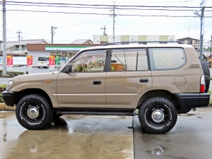 ランクルプラドベージュ　後期モデル　ＴＸ－Ｌｔｄ　丸目