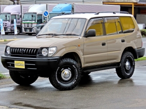 ランクルプラドベージュ　後期モデル　ＴＸ－Ｌｔｄ　丸目