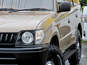 ランクルプラドベージュ　後期モデル　ＴＸ－Ｌｔｄ　丸目