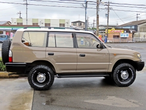 ランクルプラドベージュ　後期モデル　ＴＸ－Ｌｔｄ　丸目
