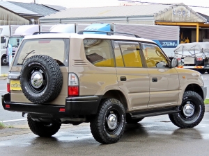 ランクルプラドベージュ　後期モデル　ＴＸ－Ｌｔｄ　丸目