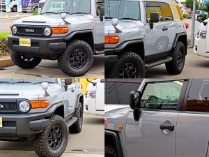 ＦＪクルーザートレイル仕様　セメントグレー　リフトアップ