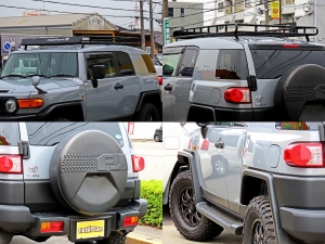 ＦＪクルーザートレイル仕様　セメントグレー　リフトアップ