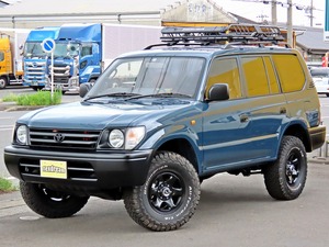 ランクルプラドクラシックコンプリート　丸目換装　アルルブルー