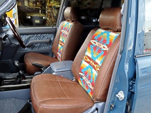 ランクルプラドクラシックコンプリート　丸目換装　アルルブルー