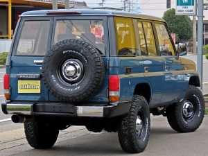 ランクルプラドクラシックコンプリート　アルルブルー　７８プラド