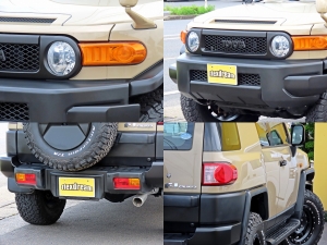 ＦＪクルーザーベージュ　リフトアップ　トレイル仕様