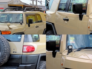 ＦＪクルーザーベージュ　リフトアップ　トレイル仕様
