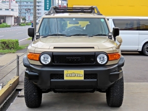 ＦＪクルーザーベージュ　リフトアップ　トレイル仕様