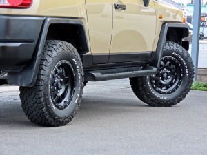 ＦＪクルーザーベージュ　リフトアップ　トレイル仕様