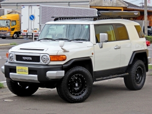 ＦＪクルーザーアイスバーグホワイト　ＡＲＢ　オールドマンエミュー　リフトアップ　ライノラック