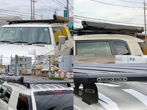 ＦＪクルーザーアイスバーグホワイト　ＡＲＢ　オールドマンエミュー　リフトアップ　ライノラック