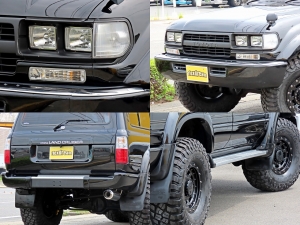 ランクル８０ランクル８０　ブラック　角目四灯　４ｘ４　ＡＲＢ
