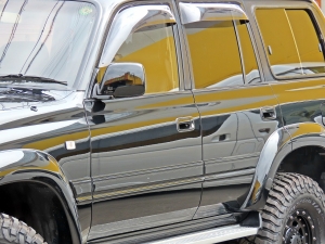 ランクル８０ランクル８０　ブラック　角目四灯　４ｘ４　ＡＲＢ