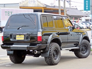 ランクル８０ランクル８０　ブラック　角目四灯　４ｘ４　ＡＲＢ