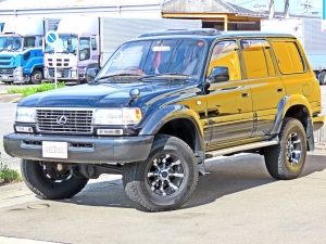 ランクル８０レクサス　ＬＸ４５０仕様　最終モデル　リフトアップ