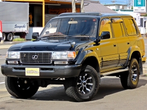 ランクル８０レクサス　ＬＸ４５０仕様　最終モデル　リフトアップ