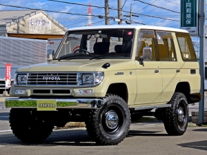 ランクルプラドクラシックコンプリート　ベージュ　リフトアップ
