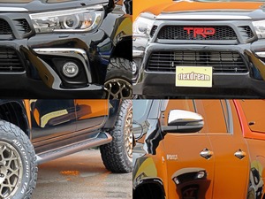 ハイラックスキャノピー　TRD　グリル