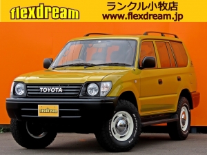 ランクルプラド95系後期モデル　本革シート　丸目フェイス　ＴＯＹＯＴＡロゴグリル