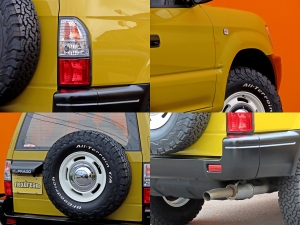 ランクルプラド後期モデル　本革シート　丸目フェイス　ＴＯＹＯＴＡロゴグリル