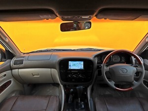 ランクル１００ベージュ　丸目フェイス　ＦＤ－Ｃｌａｓｓｉｃ