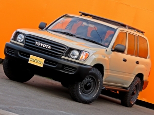ランクル１００ベージュ　丸目フェイス　ＦＤ－Ｃｌａｓｓｉｃ