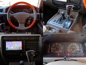 ランクル８０丸目フェイスカスタム　ブラック　リフトアップ