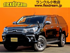 ハイラックスブラック　キャンパーシェル　キャノピー　ディーゼルターボ