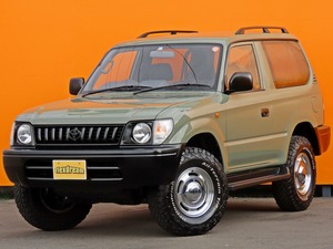ランクルプラドショートボディー　丸目フェイス　縦スリッドグリル