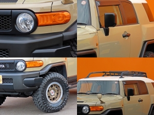 ＦＪクルーザーベージュ　ＵＳ仕様カスタム　リフトアップ