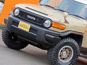 ＦＪクルーザーベージュ　ＵＳ仕様カスタム　リフトアップ