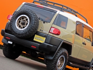ＦＪクルーザーベージュ　ＵＳ仕様カスタム　リフトアップ