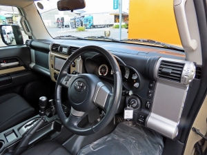ＦＪクルーザーベージュ　ＵＳ仕様カスタム　リフトアップ