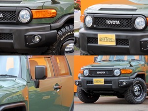 ＦＪクルーザーアーミーグリーン　トレイル仕様カスタム　