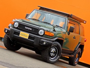 ＦＪクルーザーアーミーグリーン　トレイル仕様カスタム　