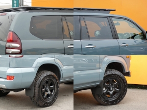 ランクルプラドキャンプ　アウトドア　レジャー　４ＷＤ　ＳＵＶ