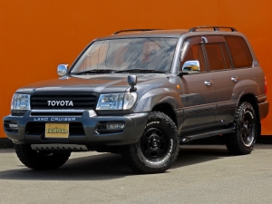 ランクル１００ペンドルトンシートカバー　ＴＯＹＯＴＡロゴグリル