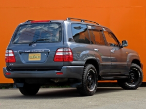 ランクル１００ペンドルトンシートカバー　ＴＯＹＯＴＡロゴグリル