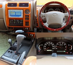 ランクルプラドクラシックコンプリート　丸目換装　マスタードイエロー