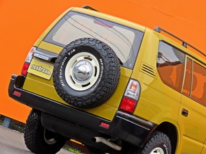 ランクルプラドクラシックコンプリート　丸目換装　マスタードイエロー