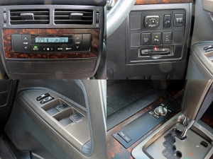 ランクル２００１ＵＲ４６００ｃｃエンジン　ブラック　改良後前期モデル